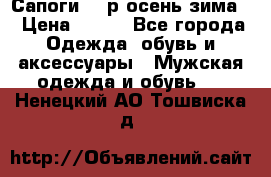 Сапоги 35 р.осень-зима  › Цена ­ 700 - Все города Одежда, обувь и аксессуары » Мужская одежда и обувь   . Ненецкий АО,Тошвиска д.